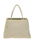 PRD Hand Bag Nylon White Auth 78963