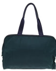 PRD Hand Bag Nylon Green Auth 79152