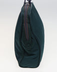 PRD Hand Bag Nylon Green Auth 79152