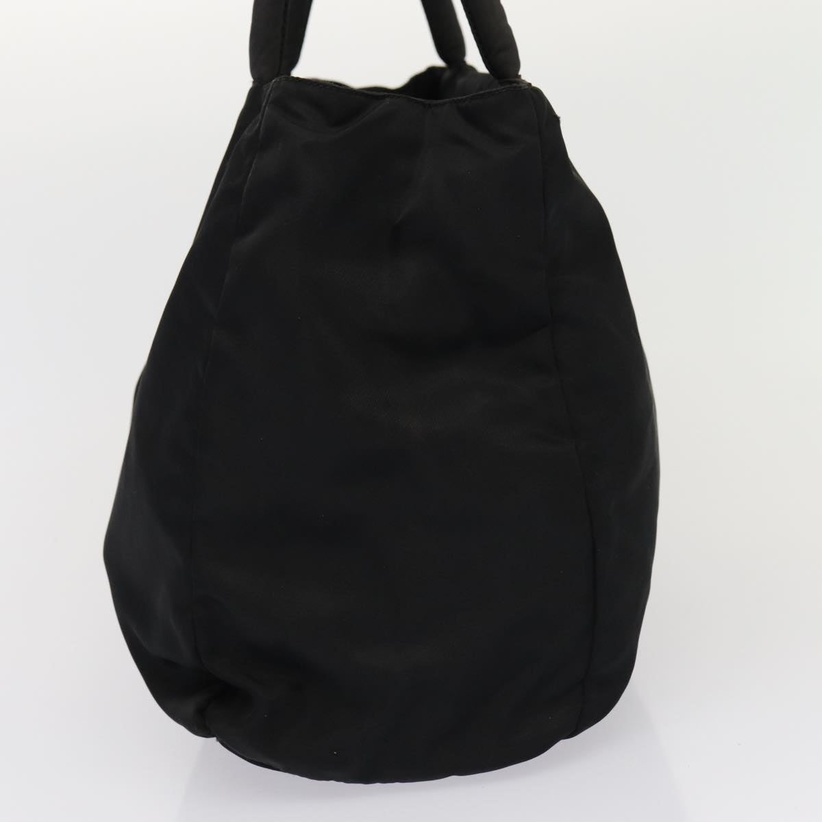 PRD Hand Bag Nylon Black Auth 79687