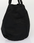 PRD Hand Bag Nylon Black Auth 79687