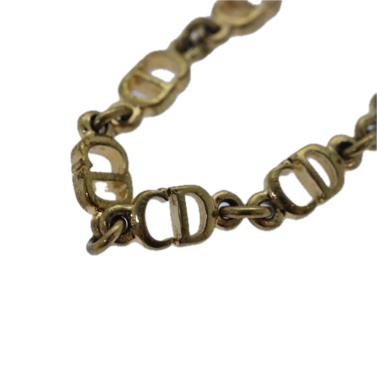 CHRISTIAN D1OR Bracelet Gold Auth 79777
