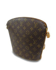 Brown LV Monogram Drouot Crossbody Bag