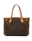 Brown LV Monogram Neverfull PM Tote Bag