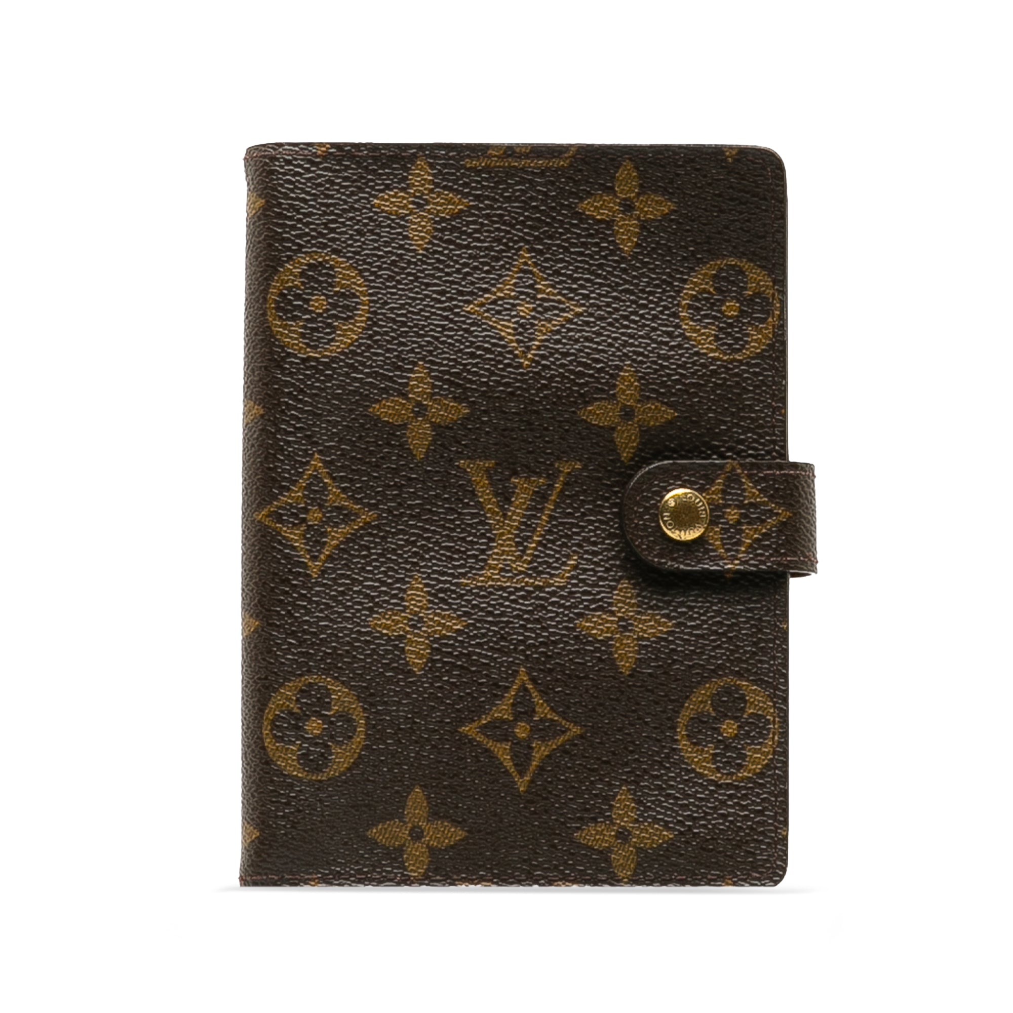 Brown LV Monogram Agenda PM