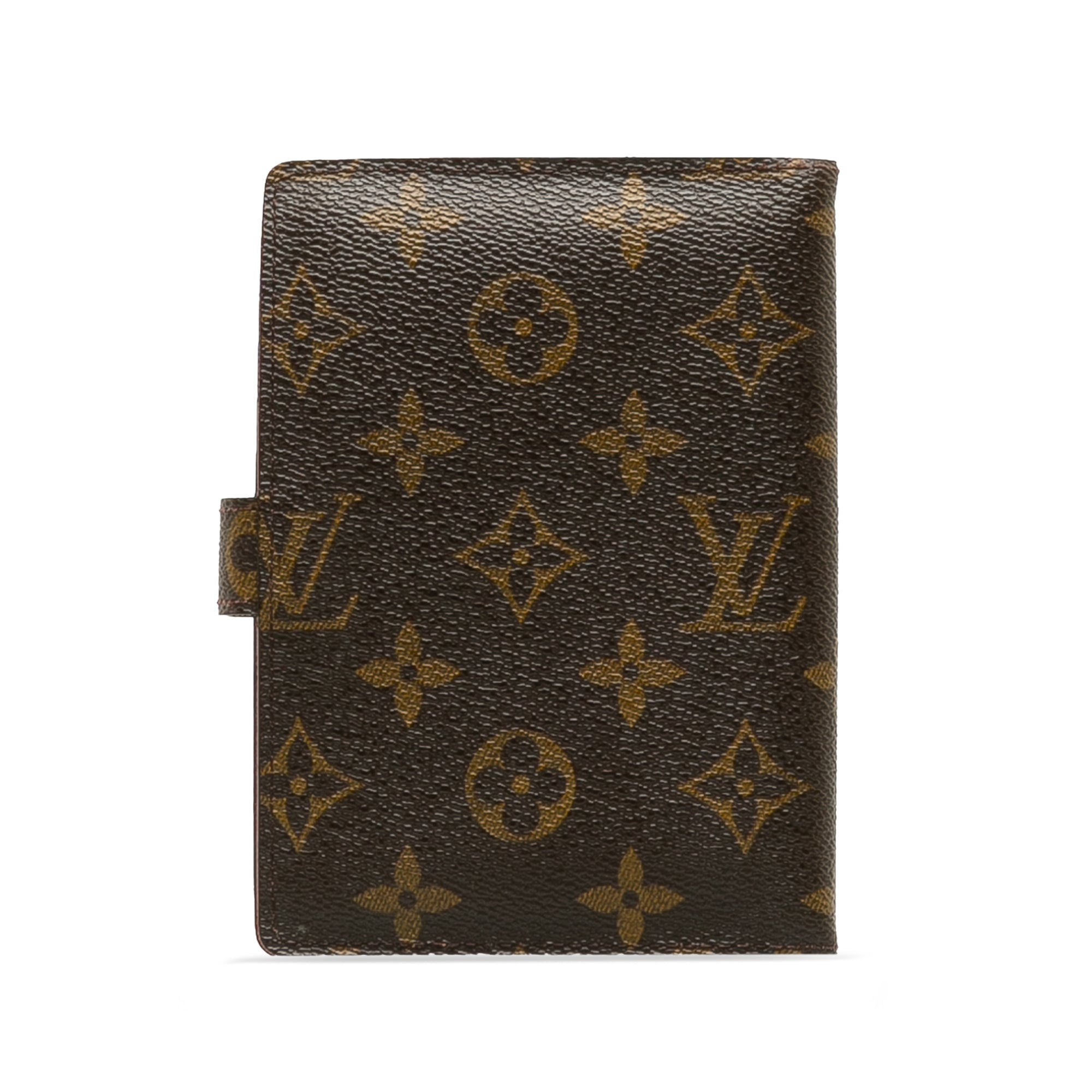 Brown LV Monogram Agenda PM
