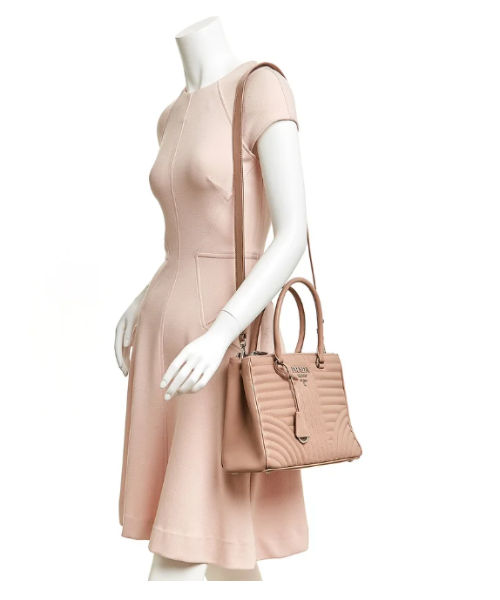 PRD Diagramme Leather Handbag Powder Pink