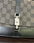 Borse GCCI in Tela Nero Canvas Handbag LB