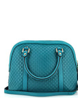 Convertible Dome Satchel (Outlet) MicroGCCIssima Leather Medium