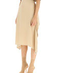 BBERRY 'Thea' Silk Midi Skirt Women