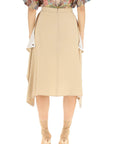 BBERRY 'Thea' Silk Midi Skirt Women