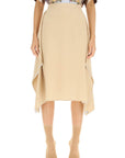 BBERRY 'Thea' Silk Midi Skirt Women