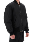 BBERRY 'Graves' Padded Bomber Jacket With Back Emblem Embroidery Men