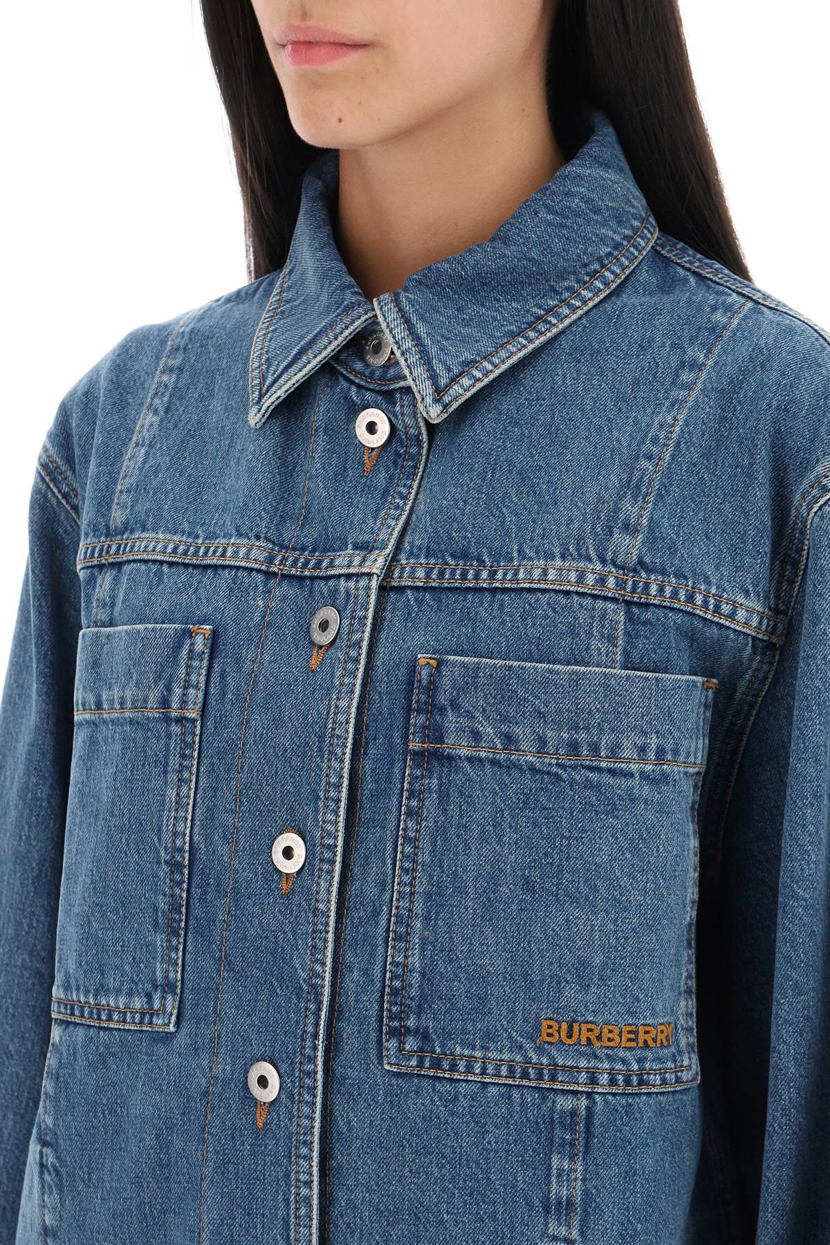 BBERRY 'Bensen' Denim Overshirt Women