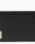 BBERRY Black Leather B Cut Card Case Men