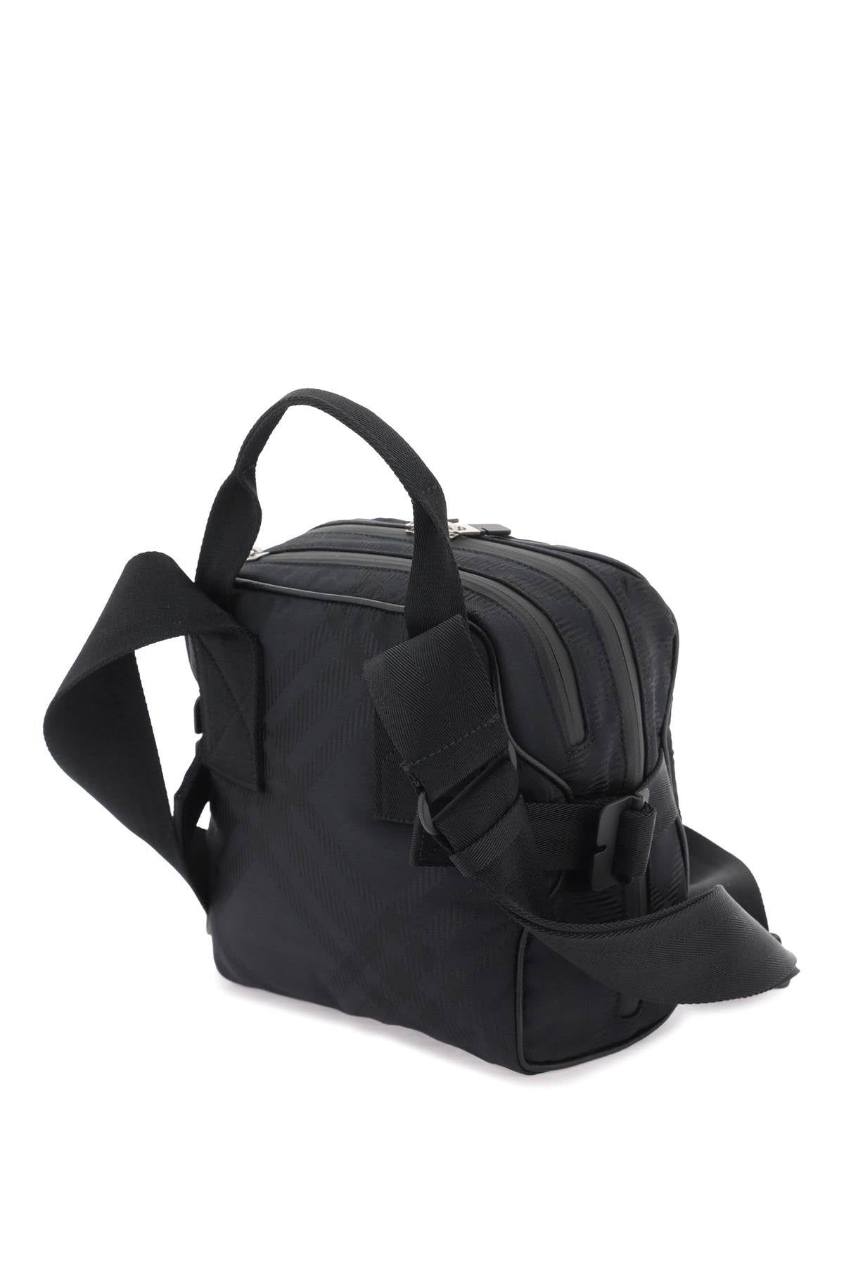 BBERRY "Jacquard Check-In Shoulder Bag Men