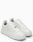 BBERRY Box White Leather Trainer Men