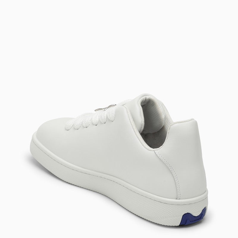 BBERRY Box White Leather Trainer Men