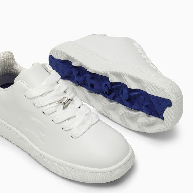 BBERRY Box White Leather Trainer Men