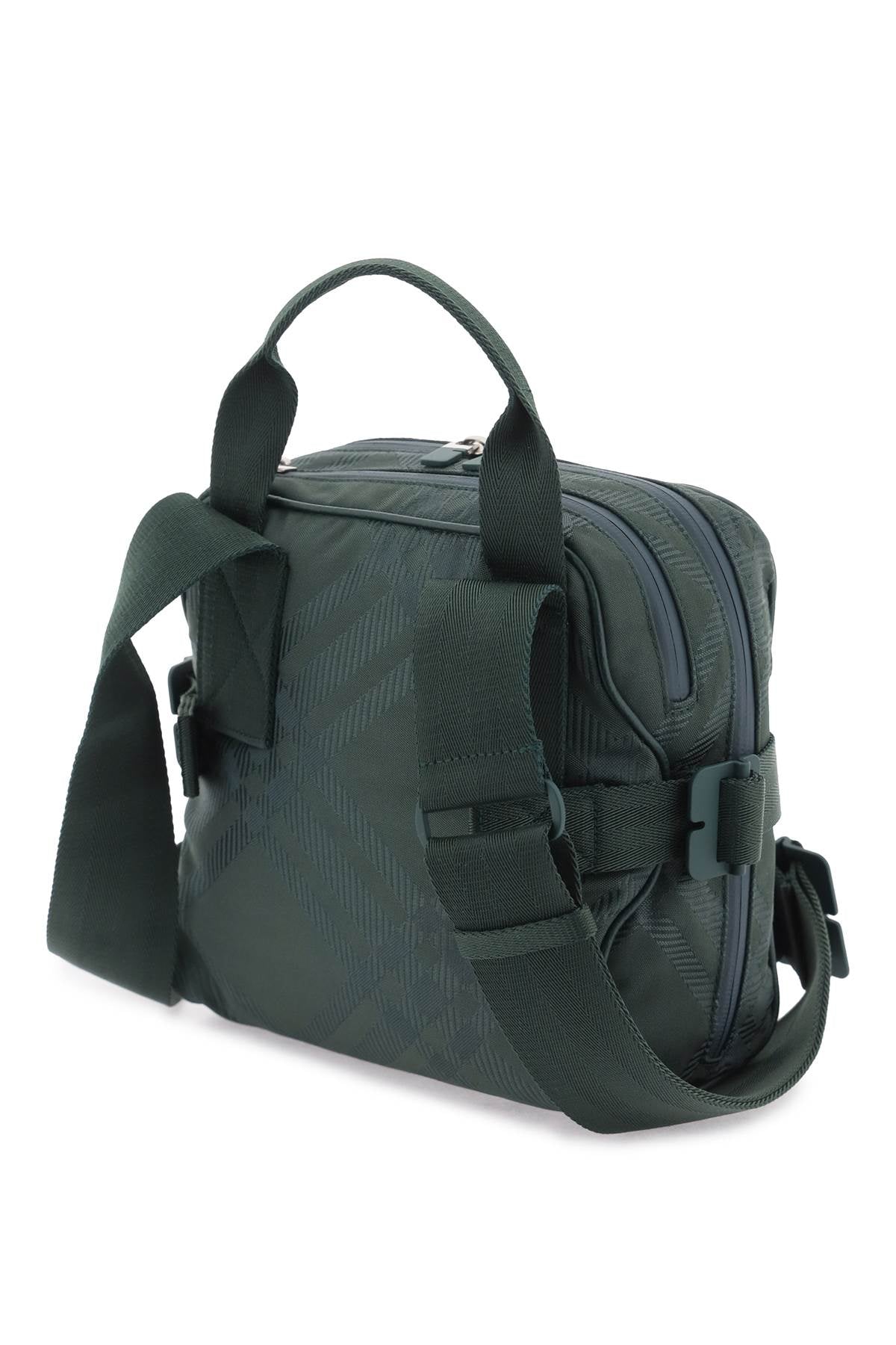 BBERRY "Jacquard Check-In Shoulder Bag Men