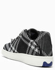 BBERRY Black/White Check Pattern Box Sneaker Men