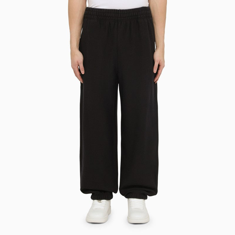 BBERRY Black Cotton Jogging Pants Men
