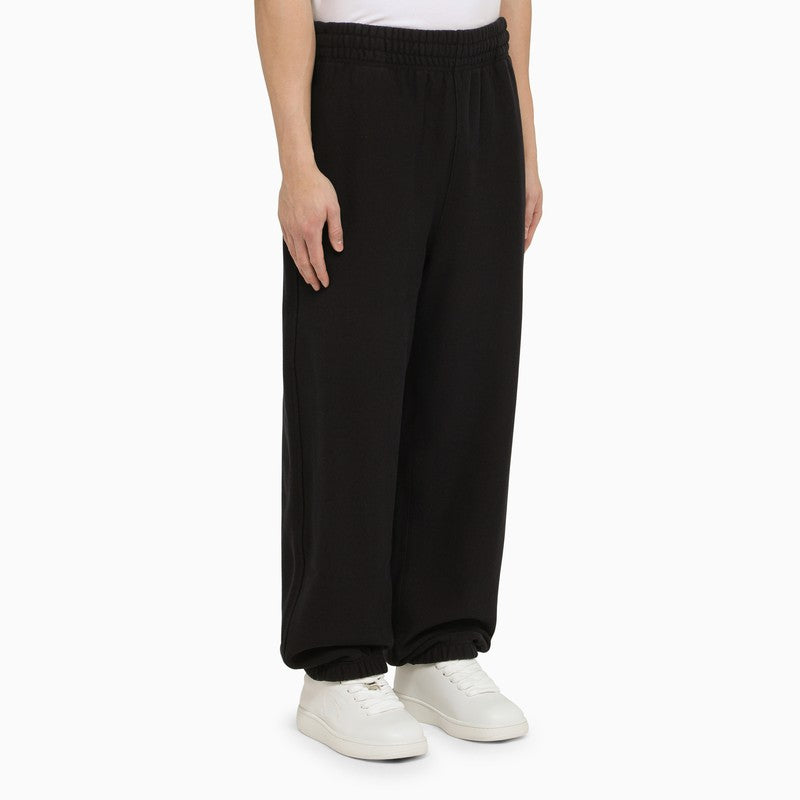 BBERRY Black Cotton Jogging Pants Men