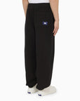 BBERRY Black Cotton Jogging Pants Men