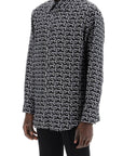 BBERRY "Oversized Silk Poplin Shirt Men
