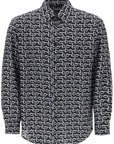 BBERRY "Oversized Silk Poplin Shirt Men