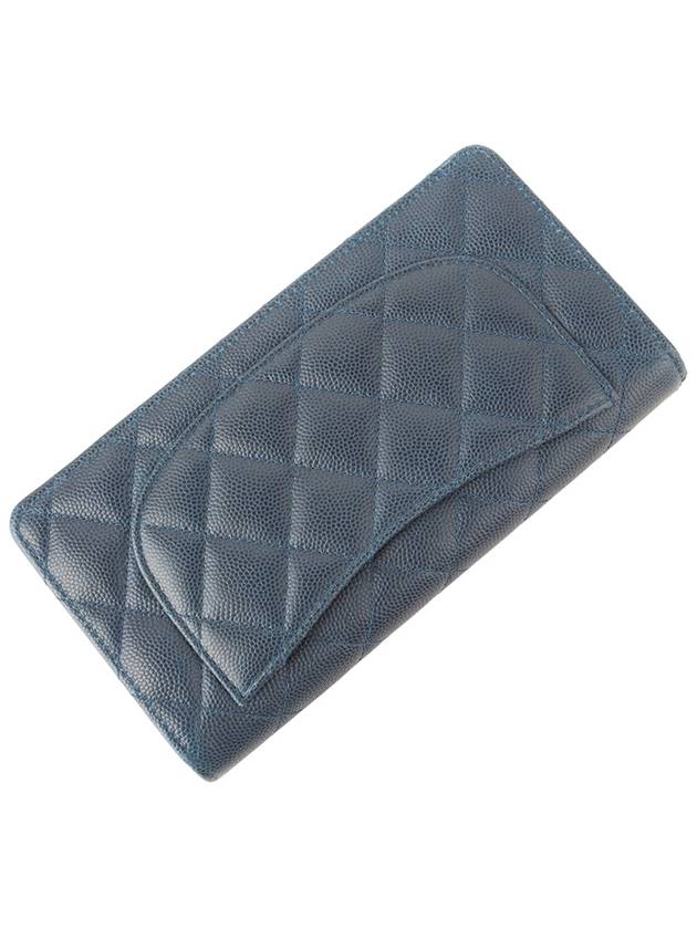 A31509 Classic Caviar Timeless Women s Long Wallet 34020 7 CH