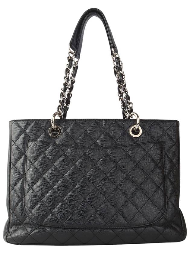 A50995 Caviar Grand Shopping silver shoulder bag 34090K 2 CH