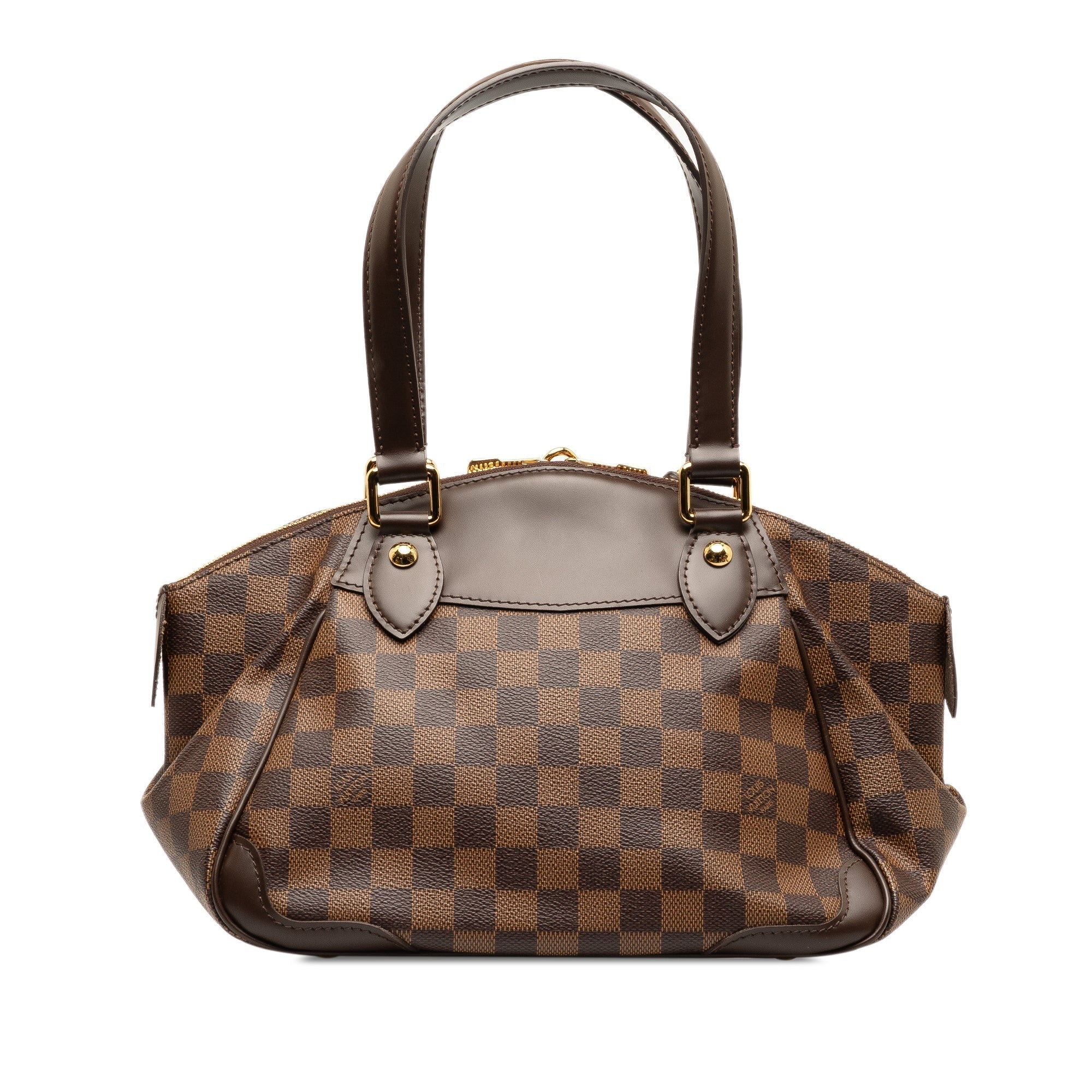 Brown LV Damier Ebene Verona PM HandBag