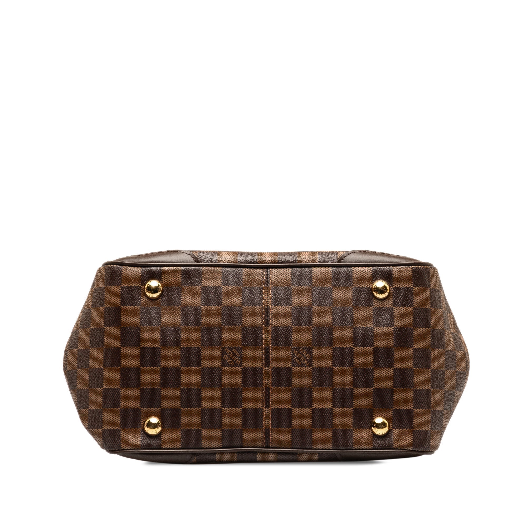 Brown LV Damier Ebene Verona PM HandBag