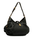 Black LV Monogram Mahina XS Crossbody Bag
