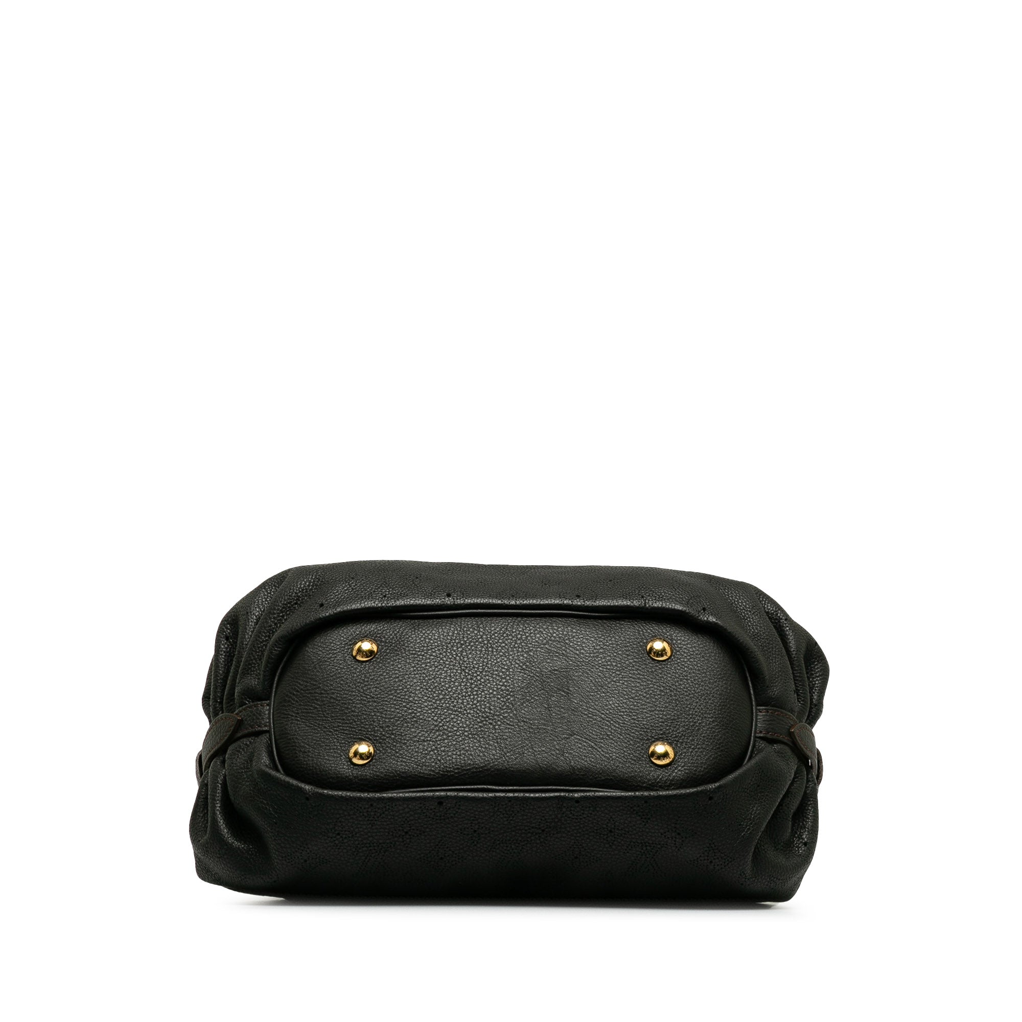 Black LV Monogram Mahina XS Crossbody Bag