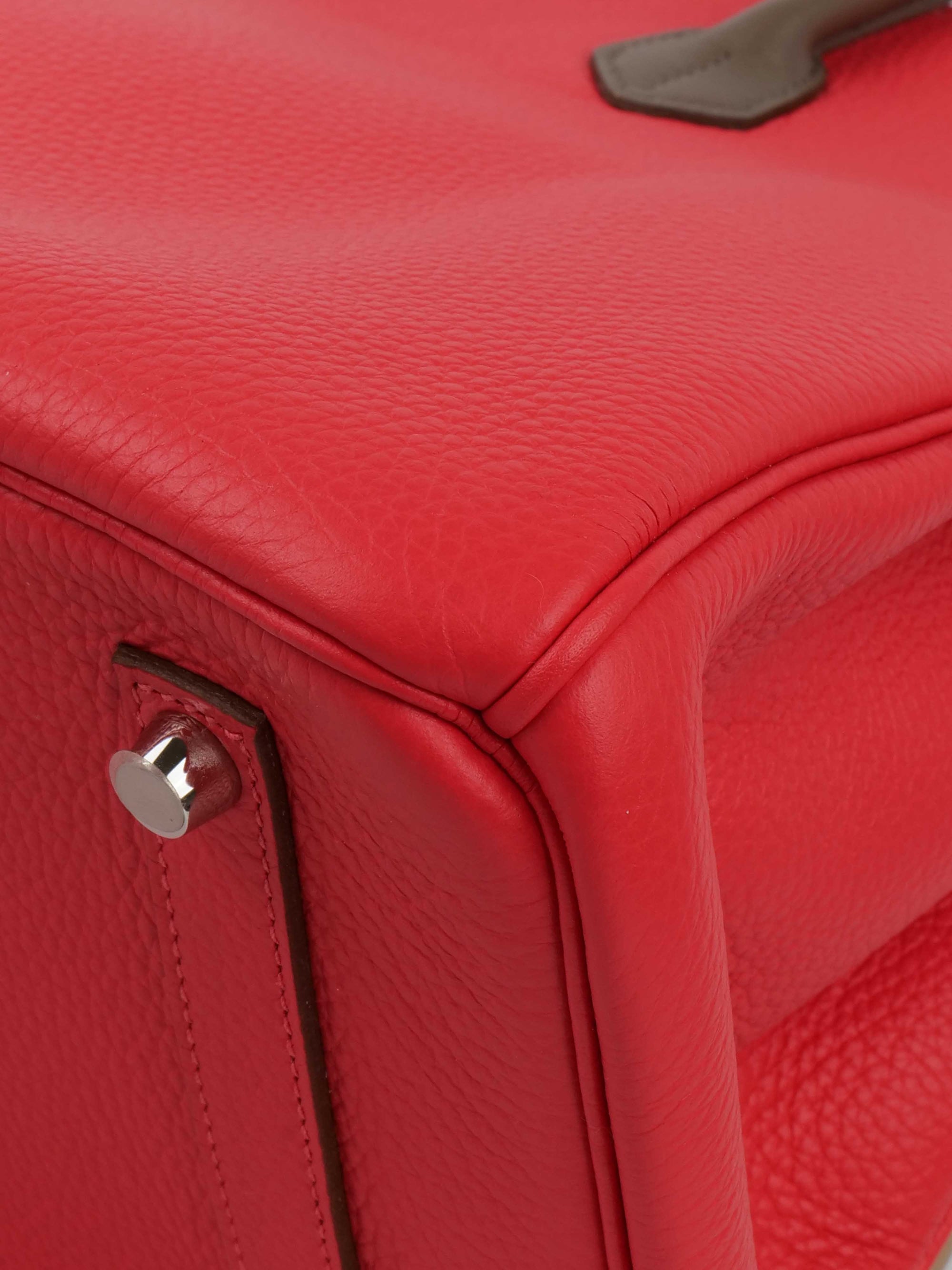 HMS Limited Edition Tricolour Rose Jaipur, Argile and Etoupe Birkin 35.