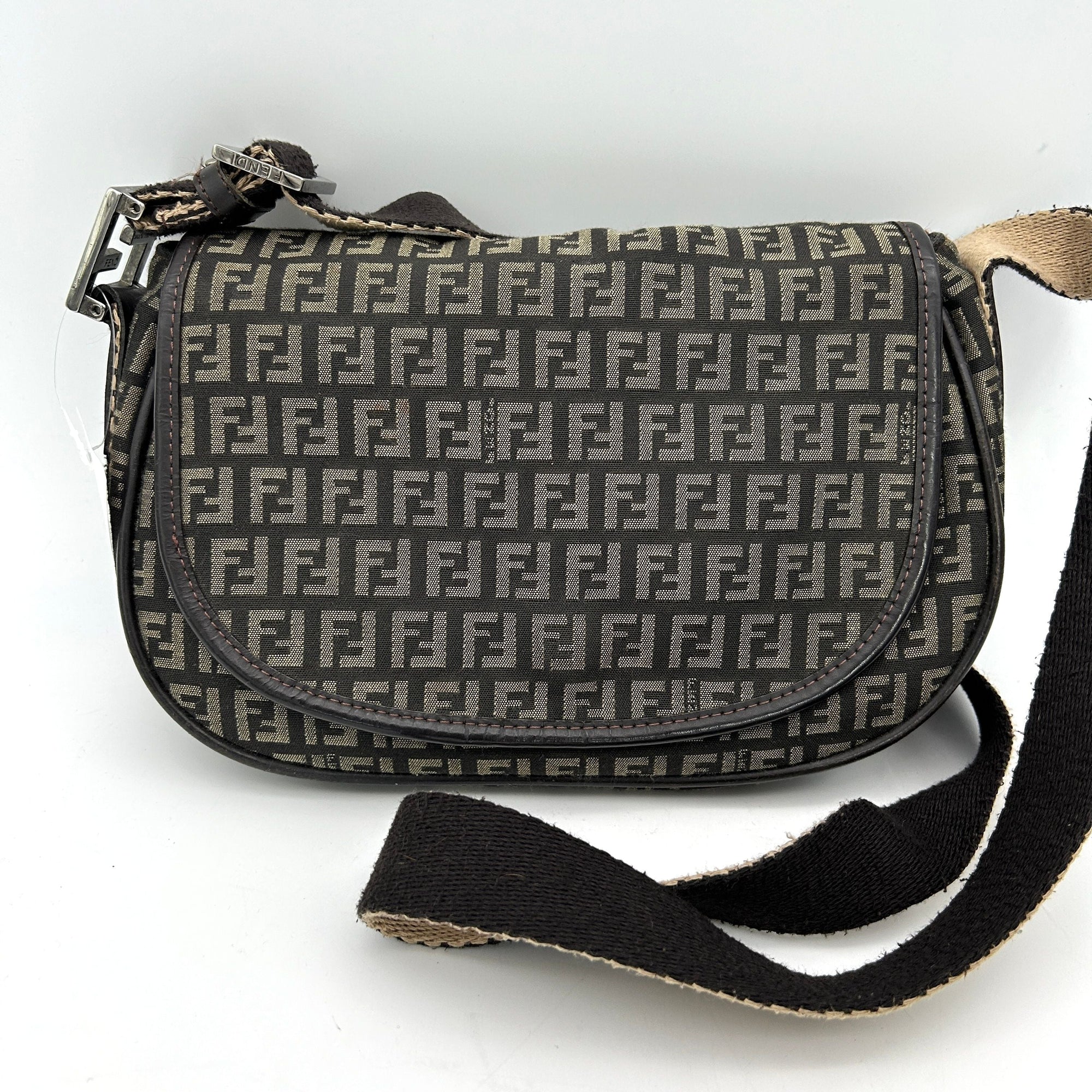 FNDI Brown Zucchino Crossbody Bag FNDI fe8819bf