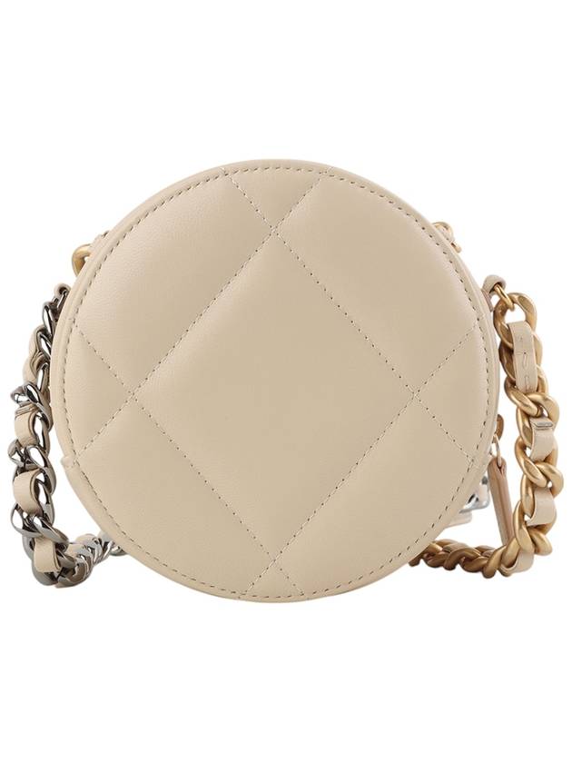 19 Lambskin Circle AP0945 Chain Mini Cross Bag 34328 CH