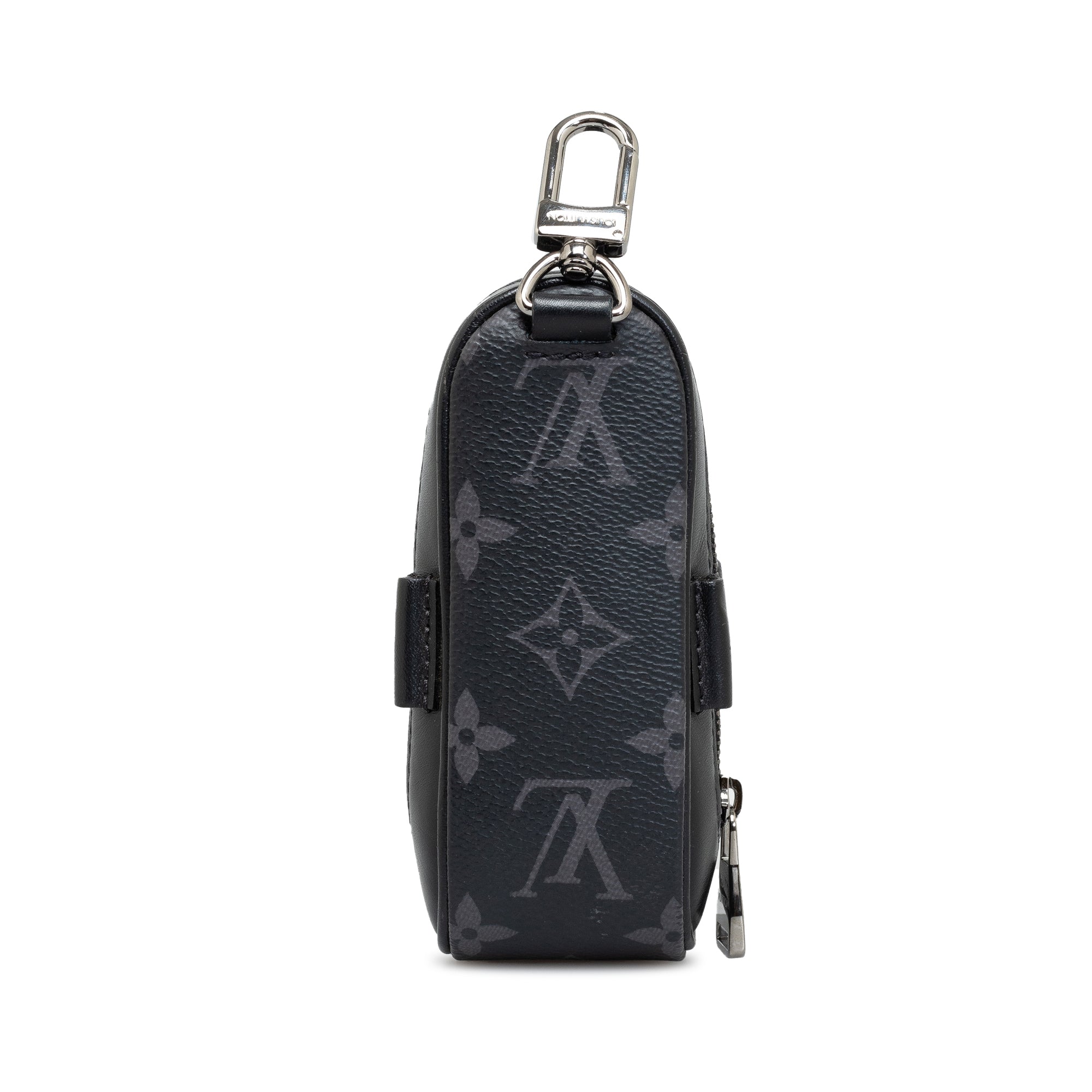 Black LV Monogram Eclipse Andrews Golf Ball Case