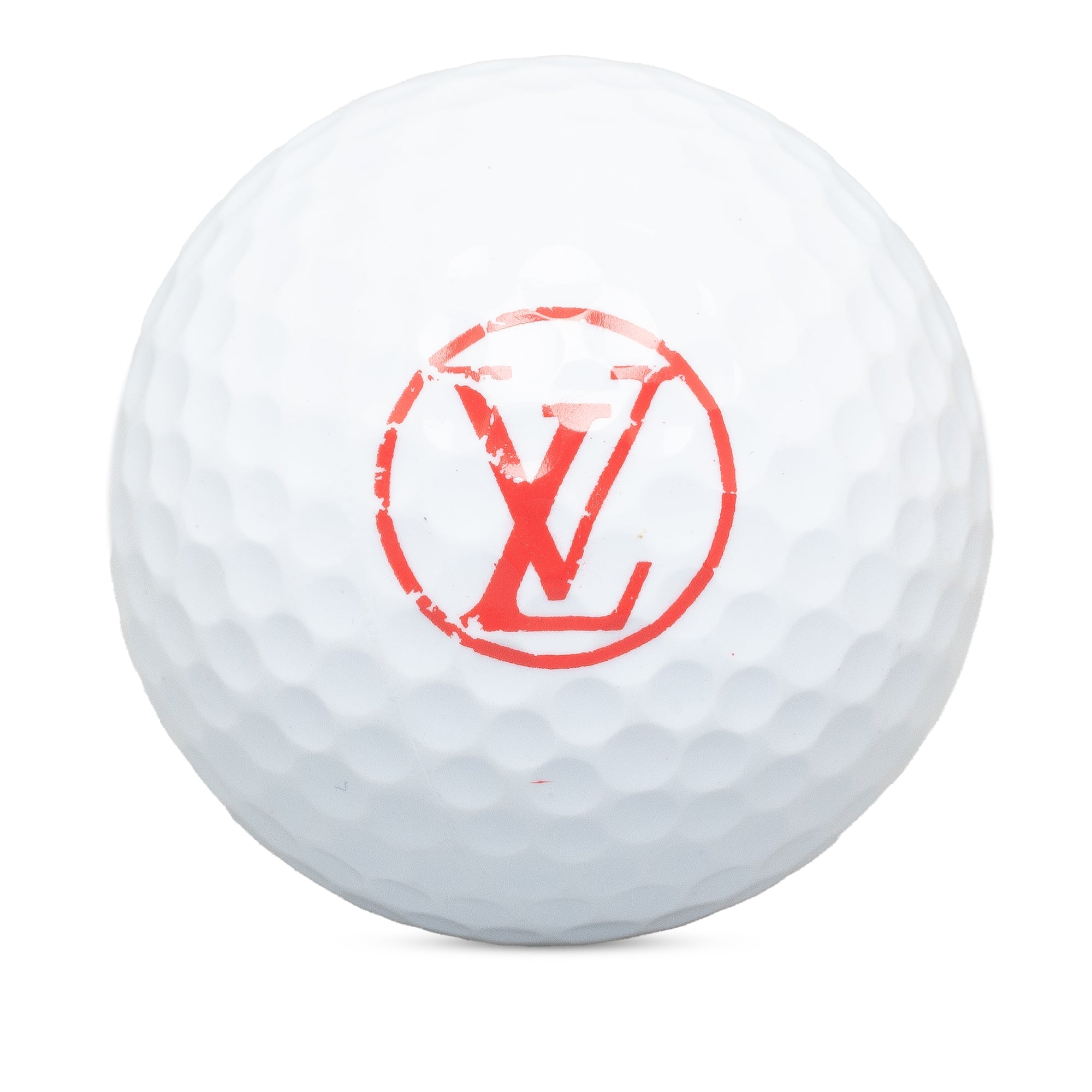 Black LV Monogram Eclipse Andrews Golf Ball Case
