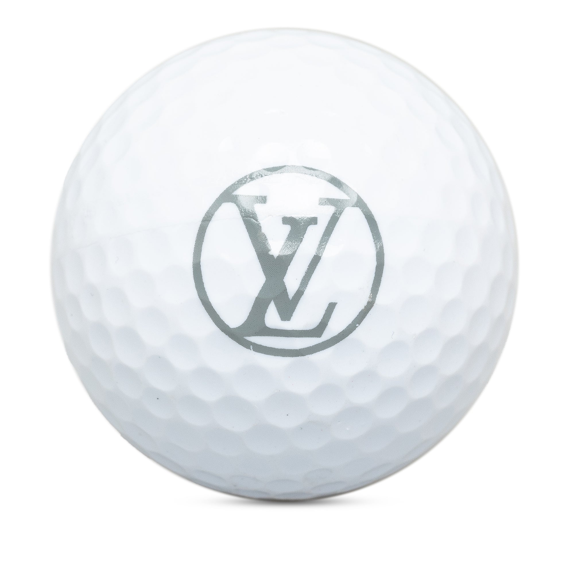 Black LV Monogram Eclipse Andrews Golf Ball Case