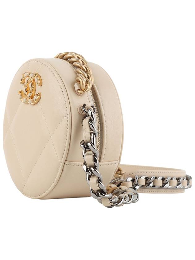 19 Lambskin Circle AP0945 Chain Mini Cross Bag 34328 CH
