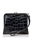 BBERRY Black Others Leather Embossed Clutch Bag United Kingdom
