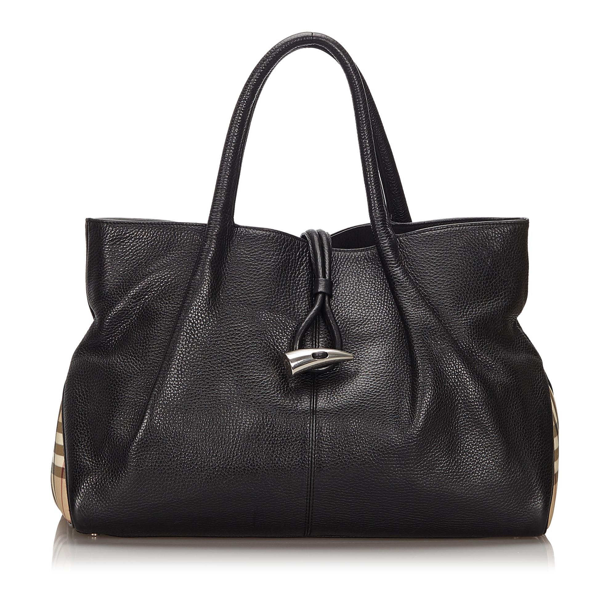 BBERRY Black Others Leather Tote Bag United Kingdom