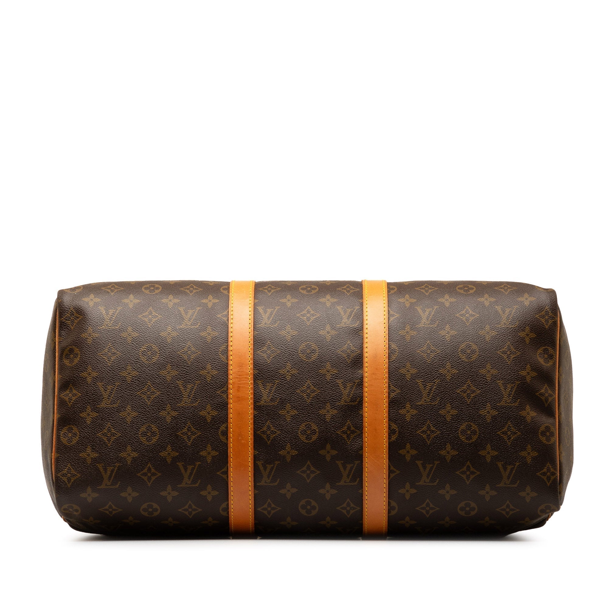 Brown LV Monogram Keepall 50 Travel Bag