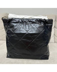 22bag medium black chain bag CH