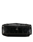 GCCI  Bride Double G Sy Line Tote Bag 162094 Black G Patent Leather  GCCI
