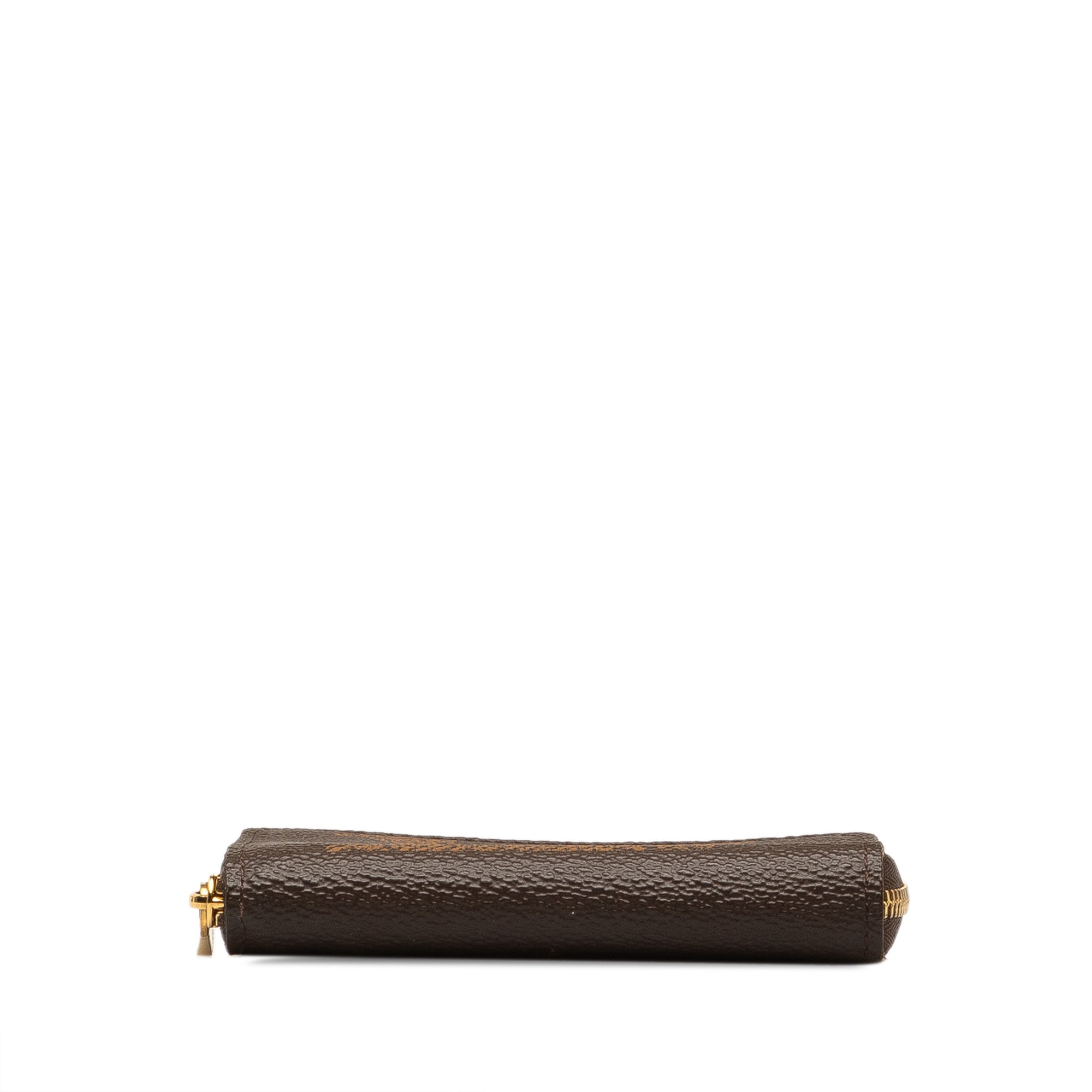 Brown LV Monogram Giant Reverse Zippy Coin Pouch