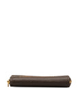 Brown LV Monogram Giant Reverse Zippy Coin Pouch